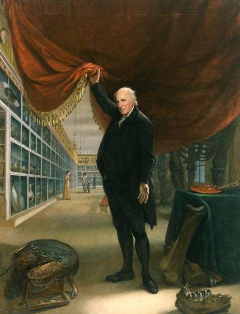 Peale in his museum