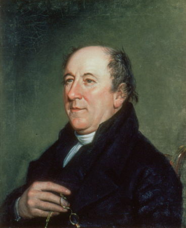 graphic: painting of Rufus King by Charles Willson Peale