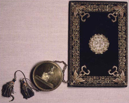 Photo of a old bound document