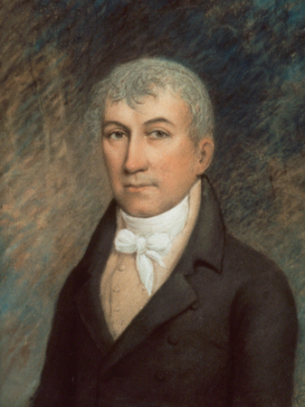 graphic: painting of James Monroe by James Sharples