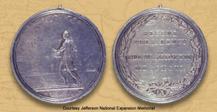 Washington peace medal
