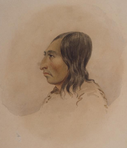 Clackamas man in profile