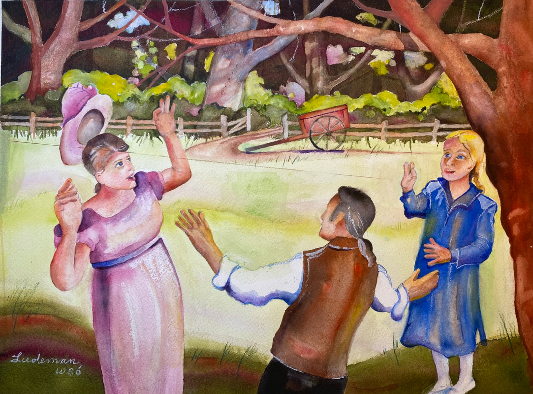 A young woman receives a glancing blow from a bullet