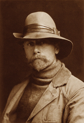 Portrait of Edward S. Curtis with Van Dyke beard