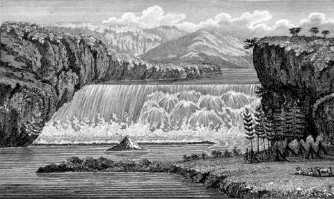 Barralet's painting of the Falls