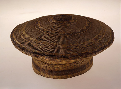 Sailor hat woven with cedar