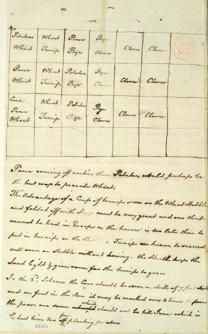 interactive image of a document written with a quill pen