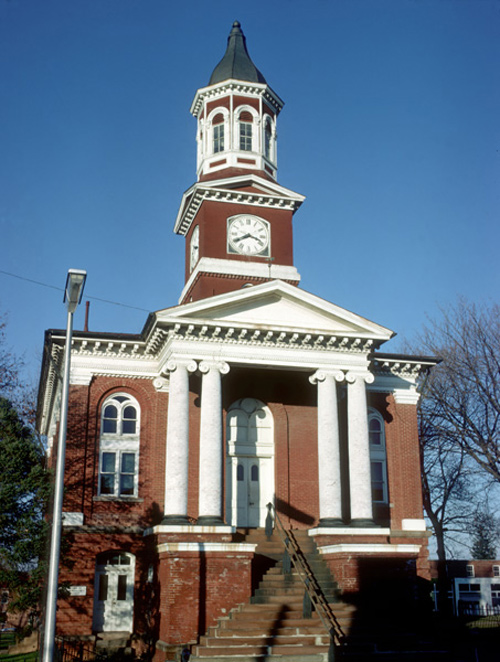 iconic Roman revival courthouse