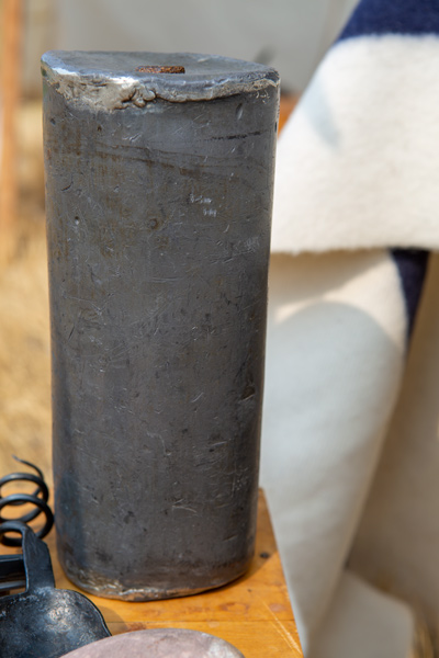 12-tall lead cylinder