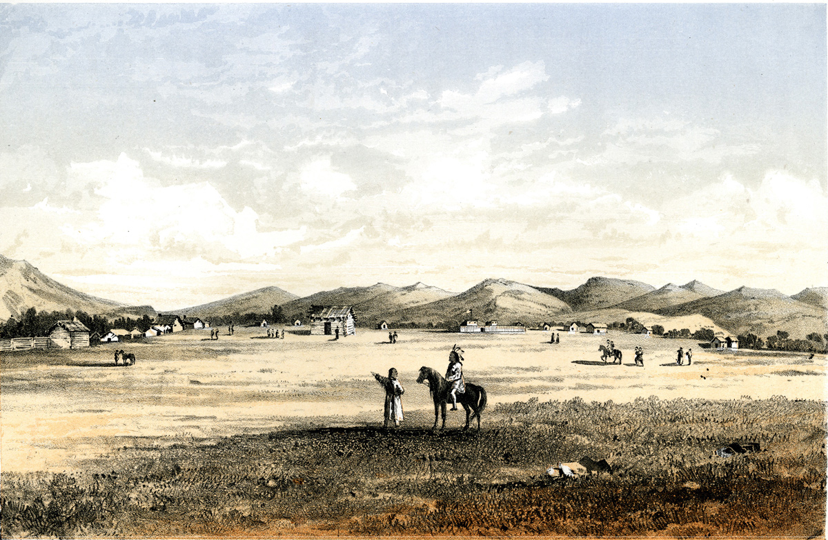 stanley—bitterroot river at Fort Owen