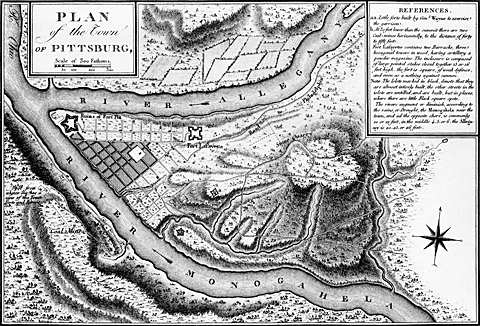 Interactive map of historical Pittsburgh