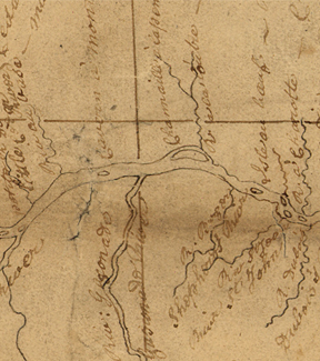 interactive map of the middle Missouri River