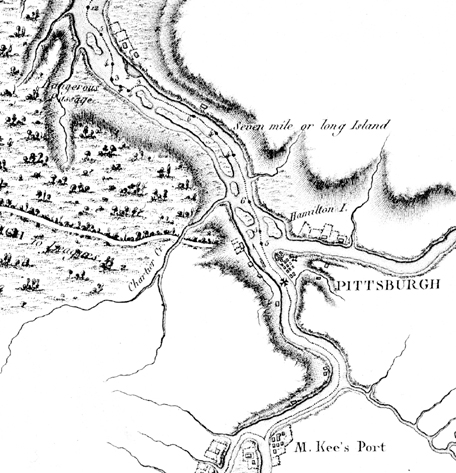 Interactive map of historic Pittsburgh