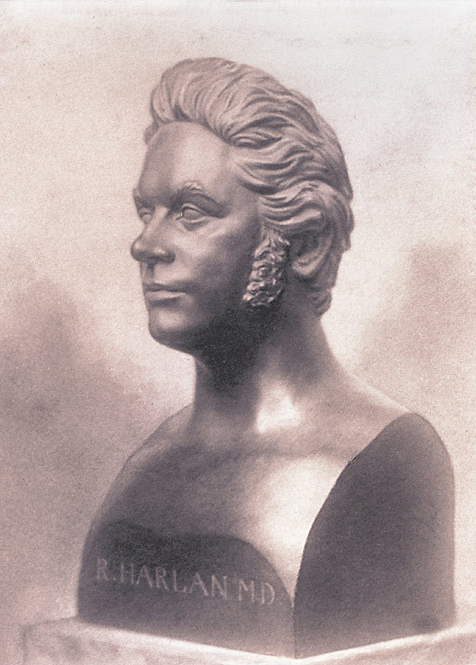 Sculpture of Richard Harlan