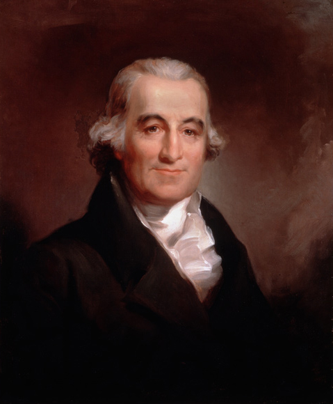 Caspar Wistar: an elderly early American wearing a black suit