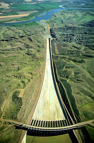 Fort Peck Spillway
