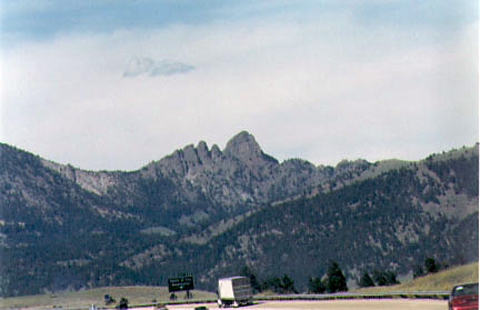 view from the interstate