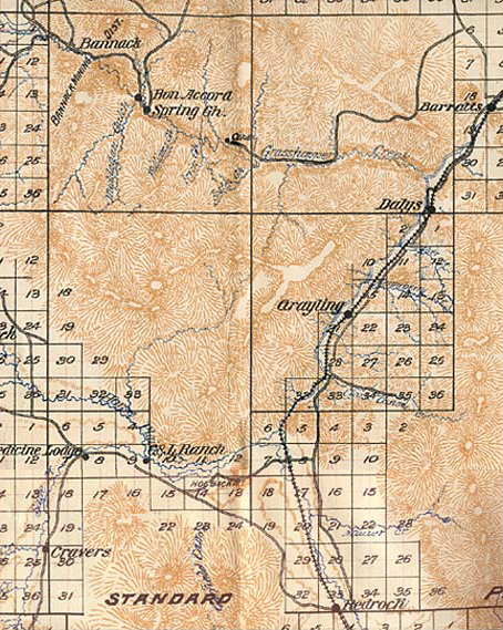 Interactive map showing the location of Fortunate Camp