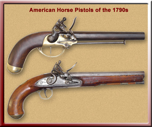 American horse pistols