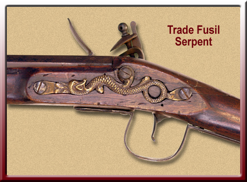 A snake is engraved into the metal lock plate